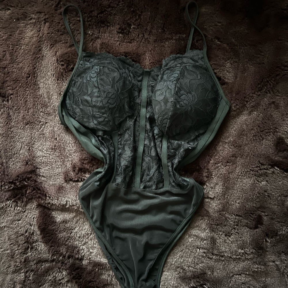 Black Lace Bodysuit